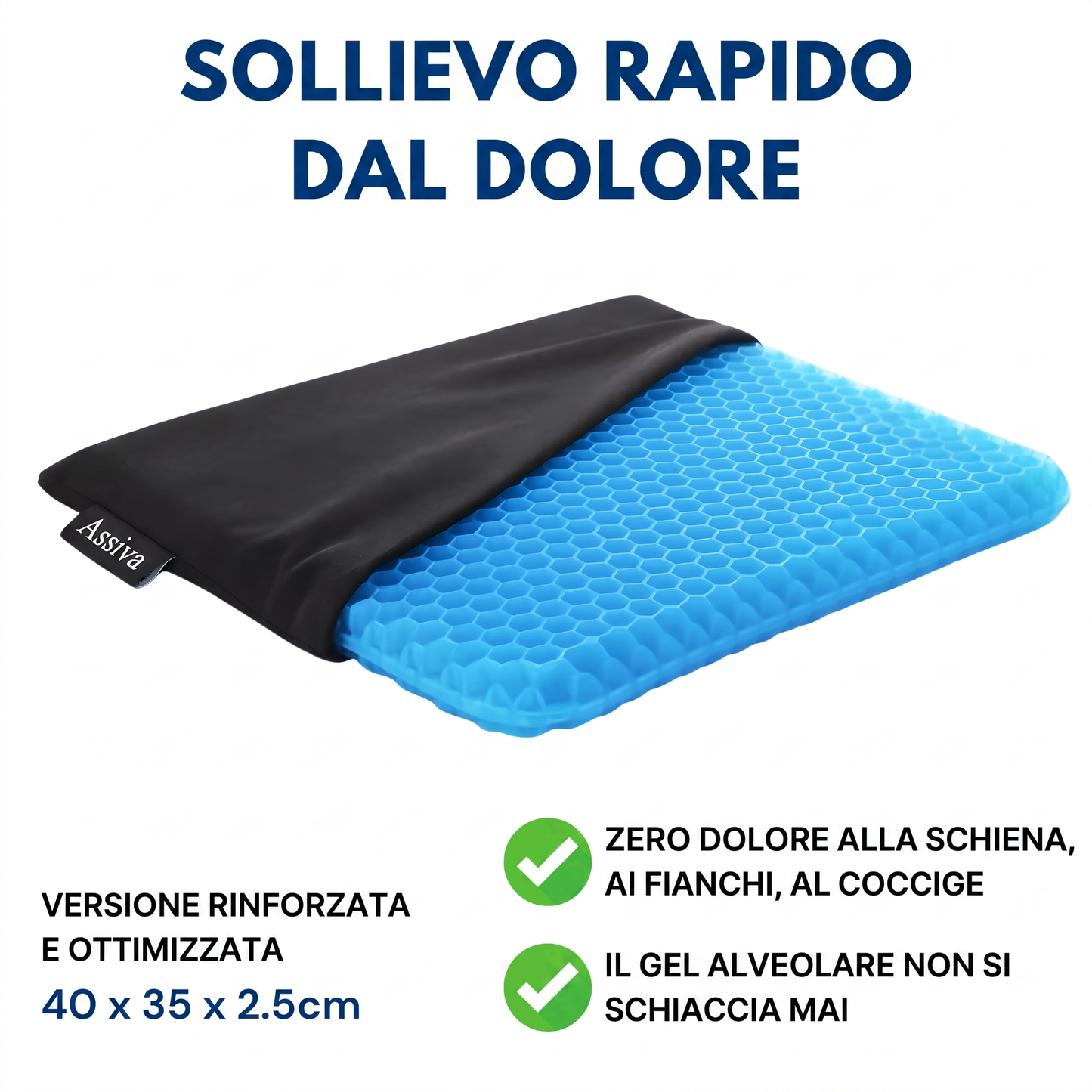 Cuscino in Gel - Lookia