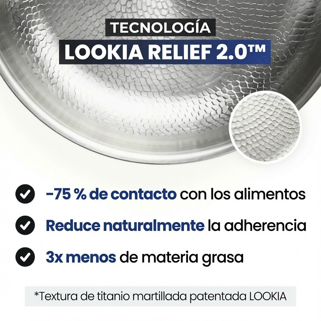 Sartén de Titanio Puro 100% para una Cocina Sin Toxinas