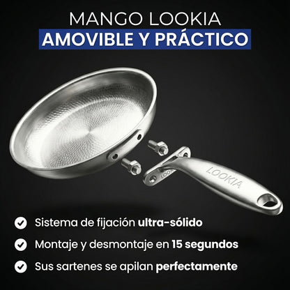 Sartén de Titanio Puro 100% para una Cocina Sin Toxinas