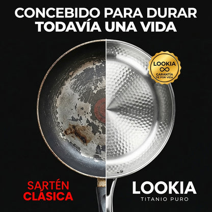 Sartén de Titanio Puro 100% para una Cocina Sin Toxinas